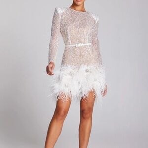 Beautiful stylish evening dress.